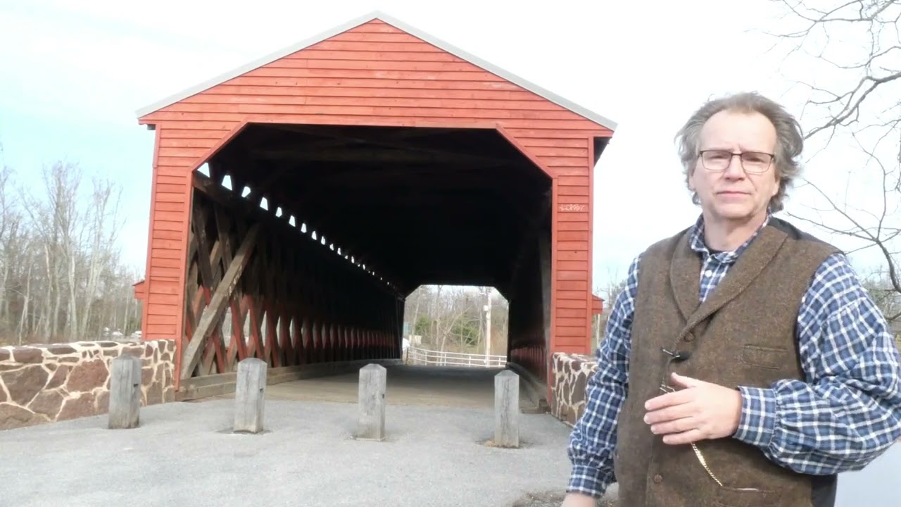 Civil War Reports:  A visit to Sach's Covered Bridge, just outside Gettysburg, PA