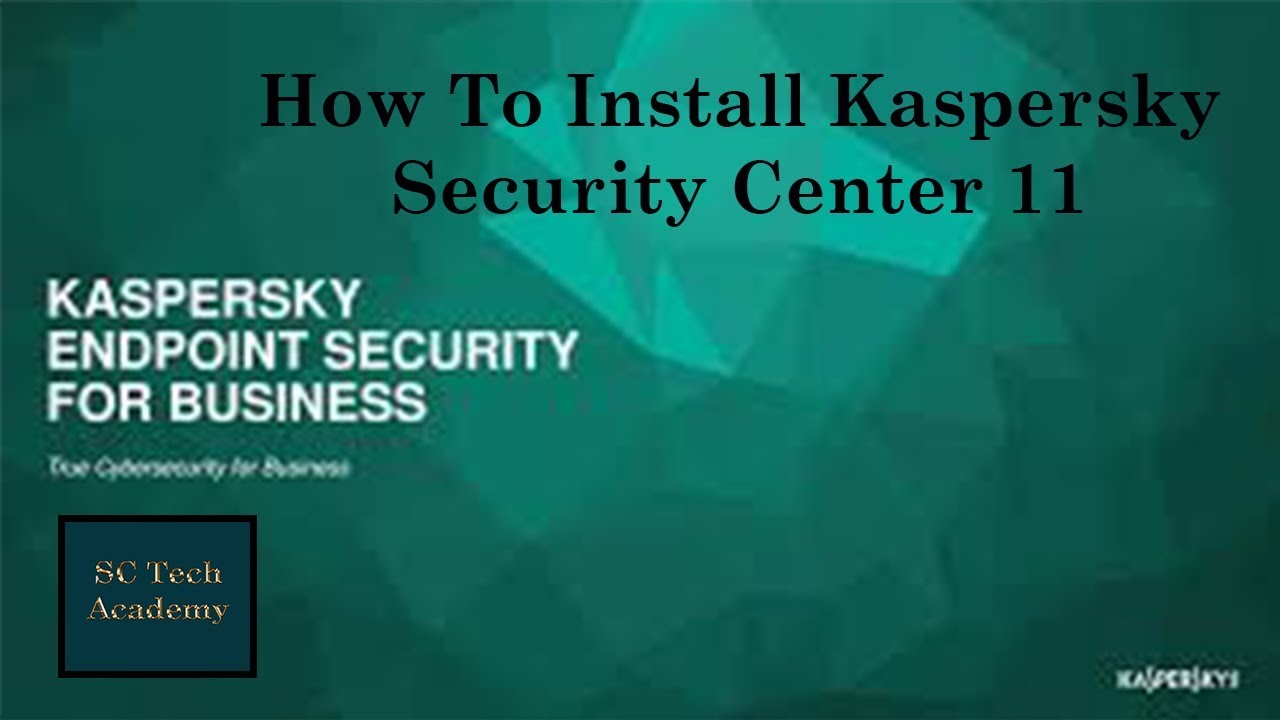 how to install kaspersky security center 11 administration server