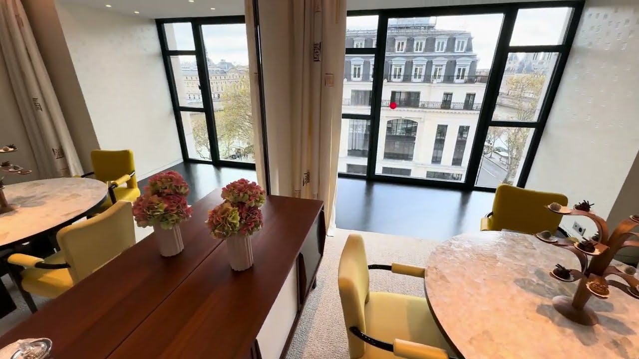 Cheval Blanc Paris | Corner Suite Notre-Dam | room 611 | video room tour.
