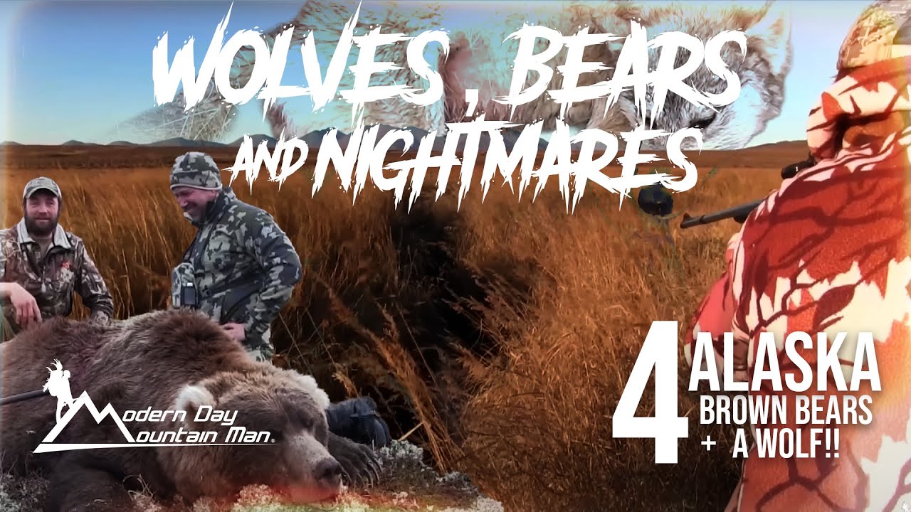 Alaska Brown Bear & Wolf Hunting Adventure | Wolves, Bears & Nightmares