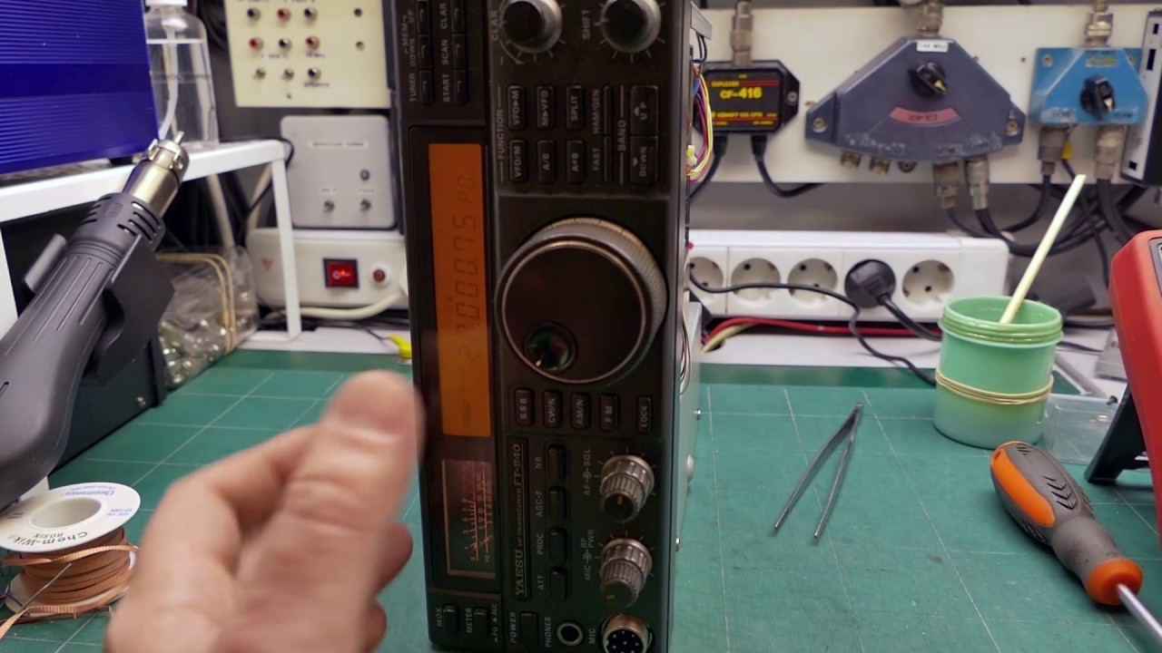 Reparacion de un estupendo Yaesu FT 840