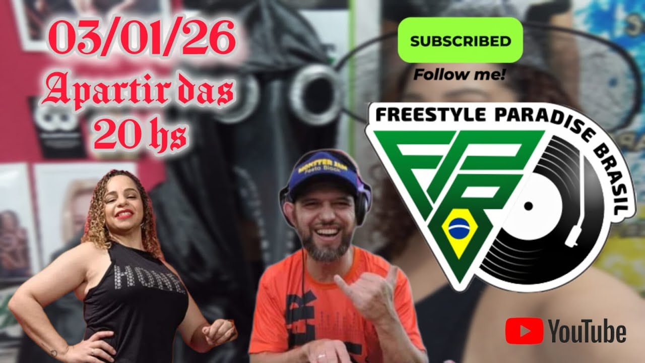 Dj Jane B & Dj Douglas Costa - Freestyle Paradise Brasil Djs - 03/01/2026