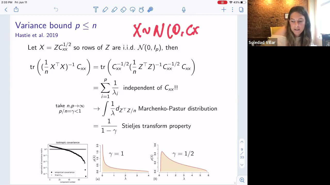 PCA, Double Descent, and Gaussian Processes