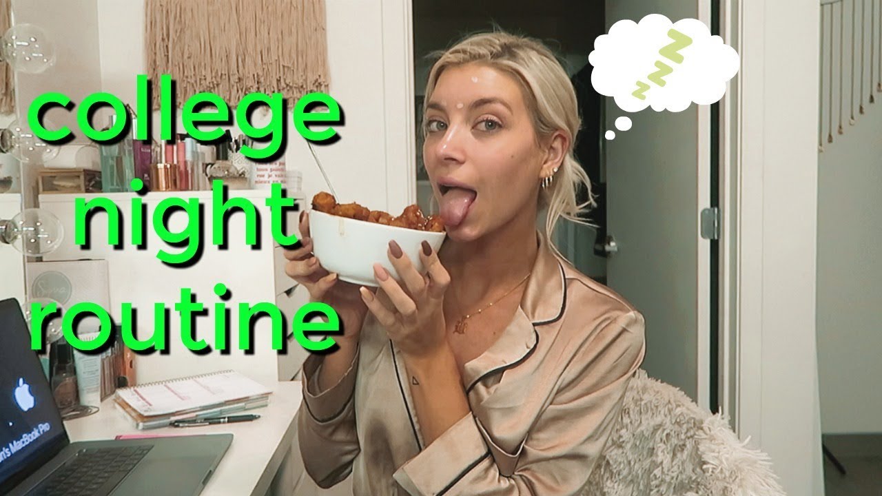 COLLEGE NIGHT ROUTINE + SKINCARE | Keaton Milburn