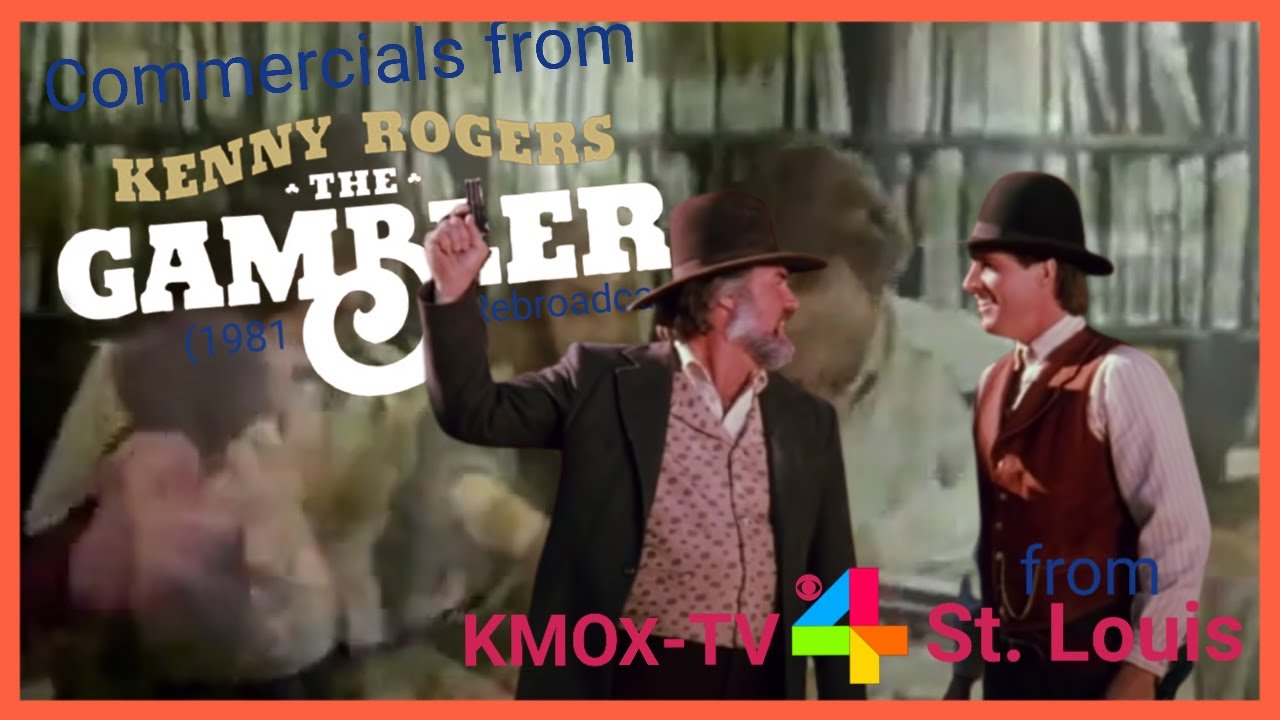 CBS - The Gambler Rebroadcast Commercials (March 18, 1981)