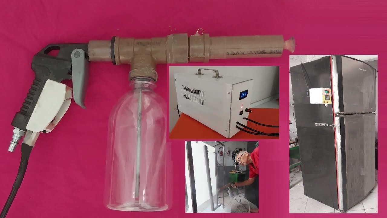 EQUIPAMENTO PARA PINTURA APÓ ELETROSTATICA