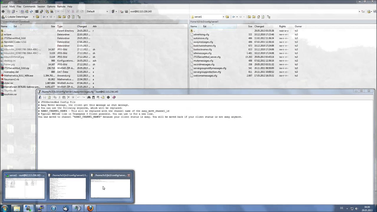 Teamspeak Bot installieren für mehr Sicherheit + AFKler moven etc. (JTS3ServerMod) HD