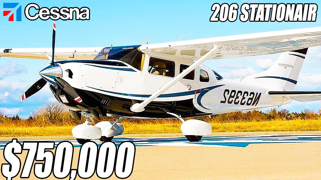 Внутри Cessna 206 Turbo Stationair HD стоимостью 750 000 долларов