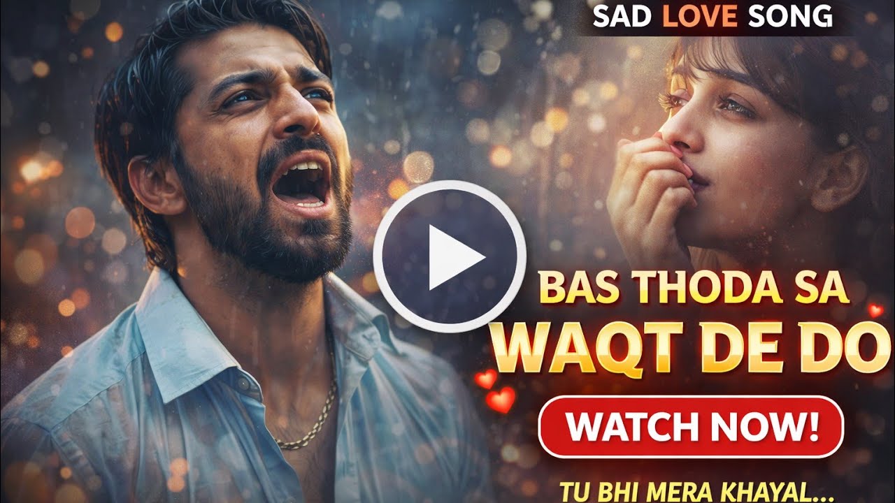 Bas Thoda Sa Waqt De De 💔 | Emotional Hindi Love Son