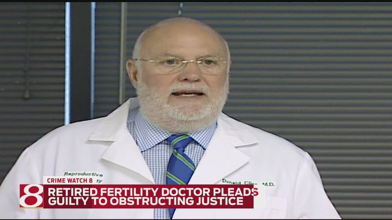 Retired fertility doctor pleads guilty