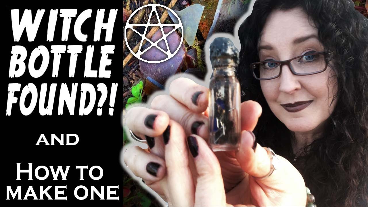 WITCH BOTTLE FOUND?! || How to Make One for Protection