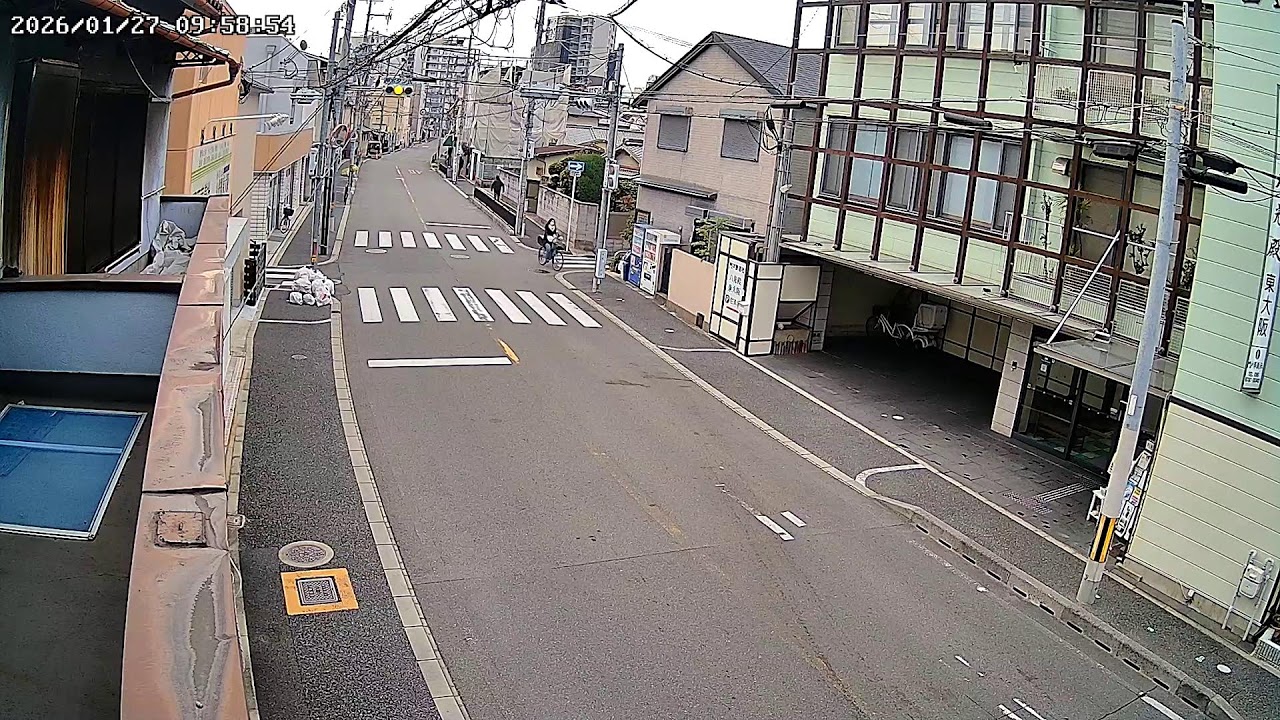 大阪府東大阪市高井田元町ライブカメラ Osaka Higashiosaka Live camera.world.cam