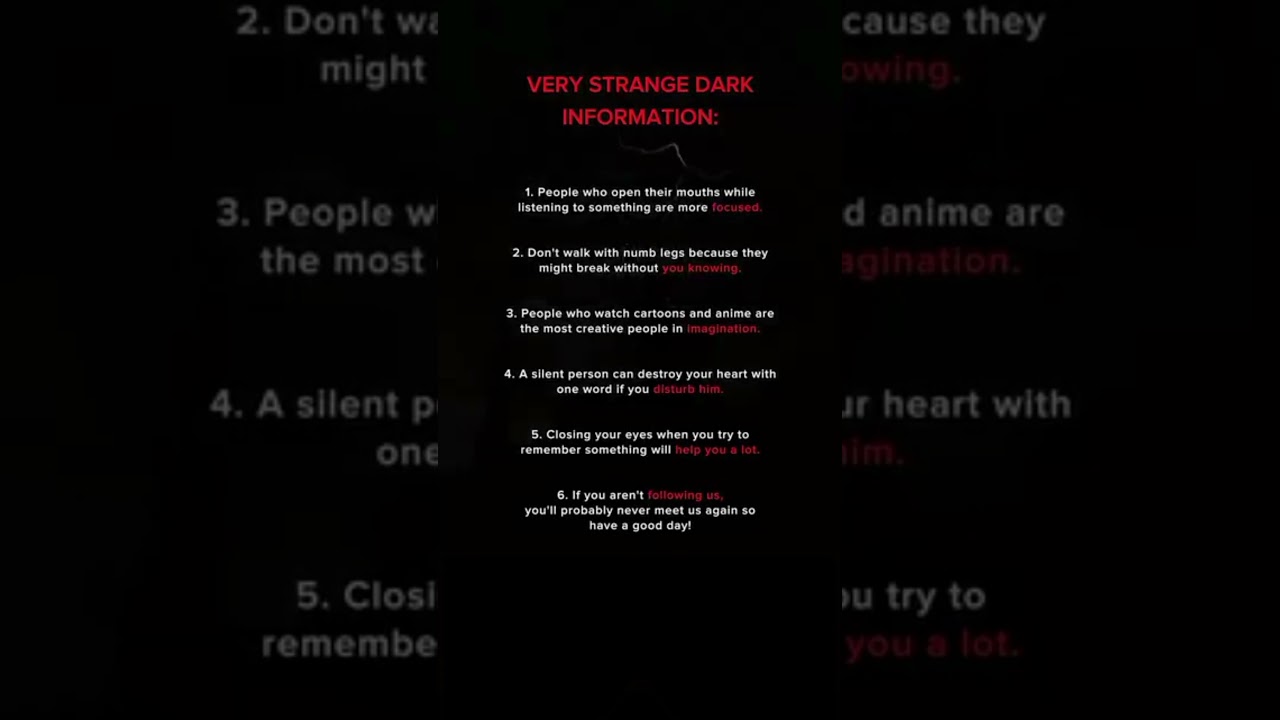 6 Strange Yet Dark Psychology Facts You&rsquo;ve Never Heard Before!