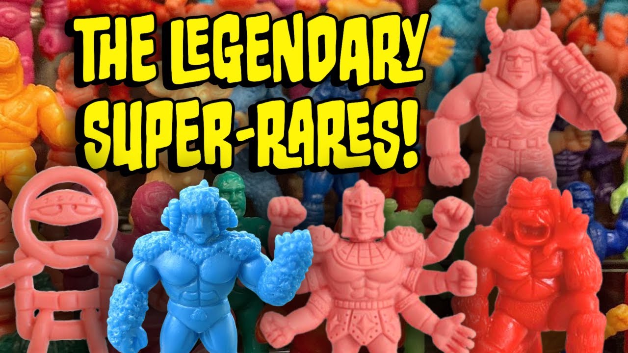 💪 SUPER-RARE M.U.S.C.L.E. Figures Explained!! #raretoys