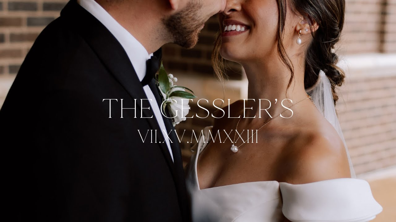 Beautiful CATHOLIC Wedding Film Sony A7SIII - Gabriel & Sarah - Columbus Ohio 7.15.23