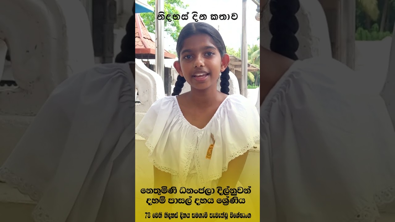 නිදහස් දින කතාව 2026