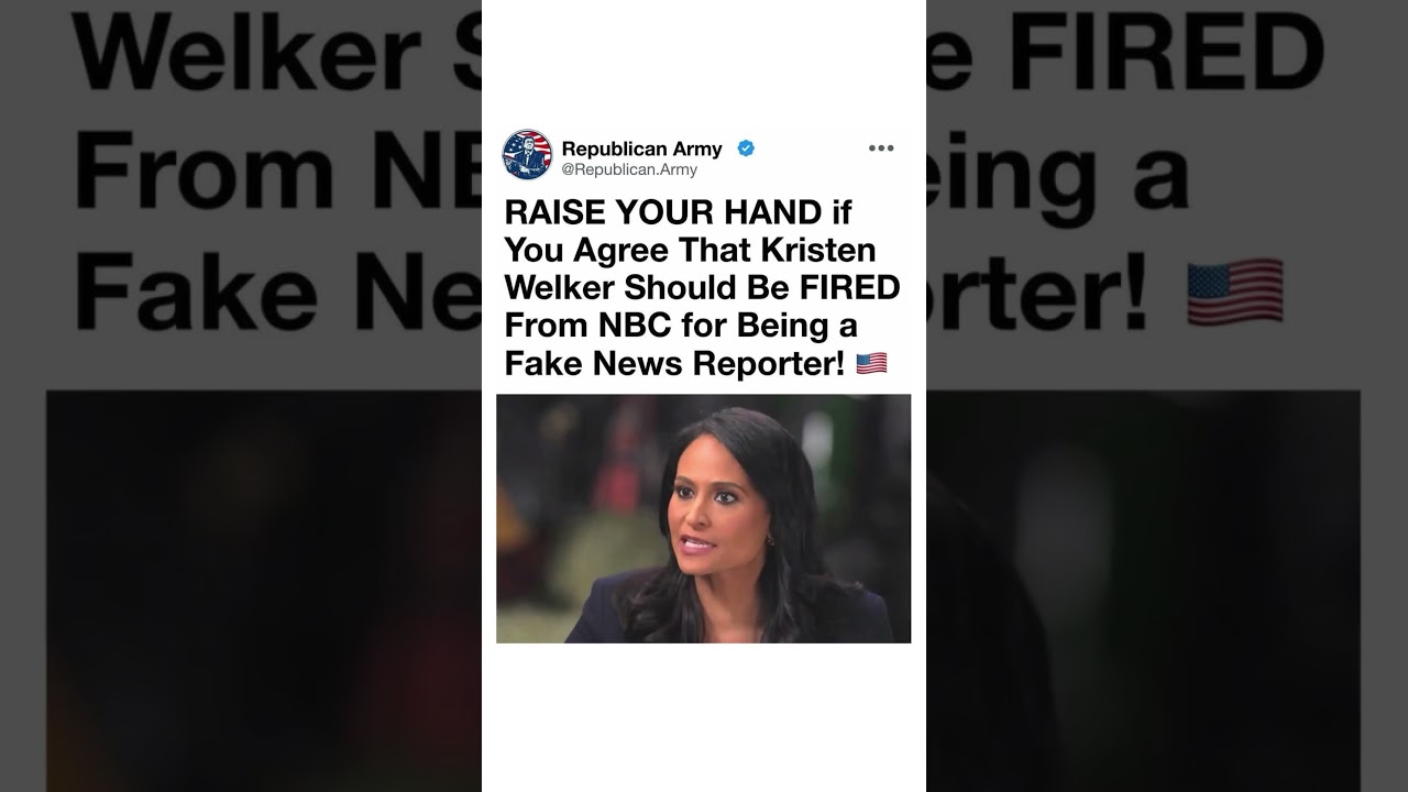Kristen Welker Debate Goes Viral 😳