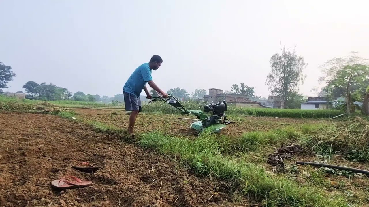 Kirloskar 8HP diesel engine power weeder | power tiller full information and price #dilipbhai1