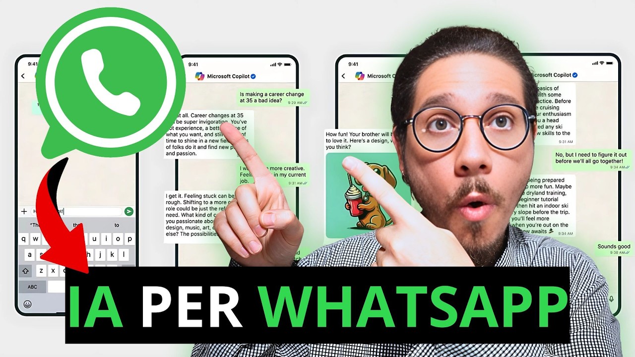 Come avere e attivare GRATIS Microsoft Copilot AI su WhatsApp [Tutorial Veloce]