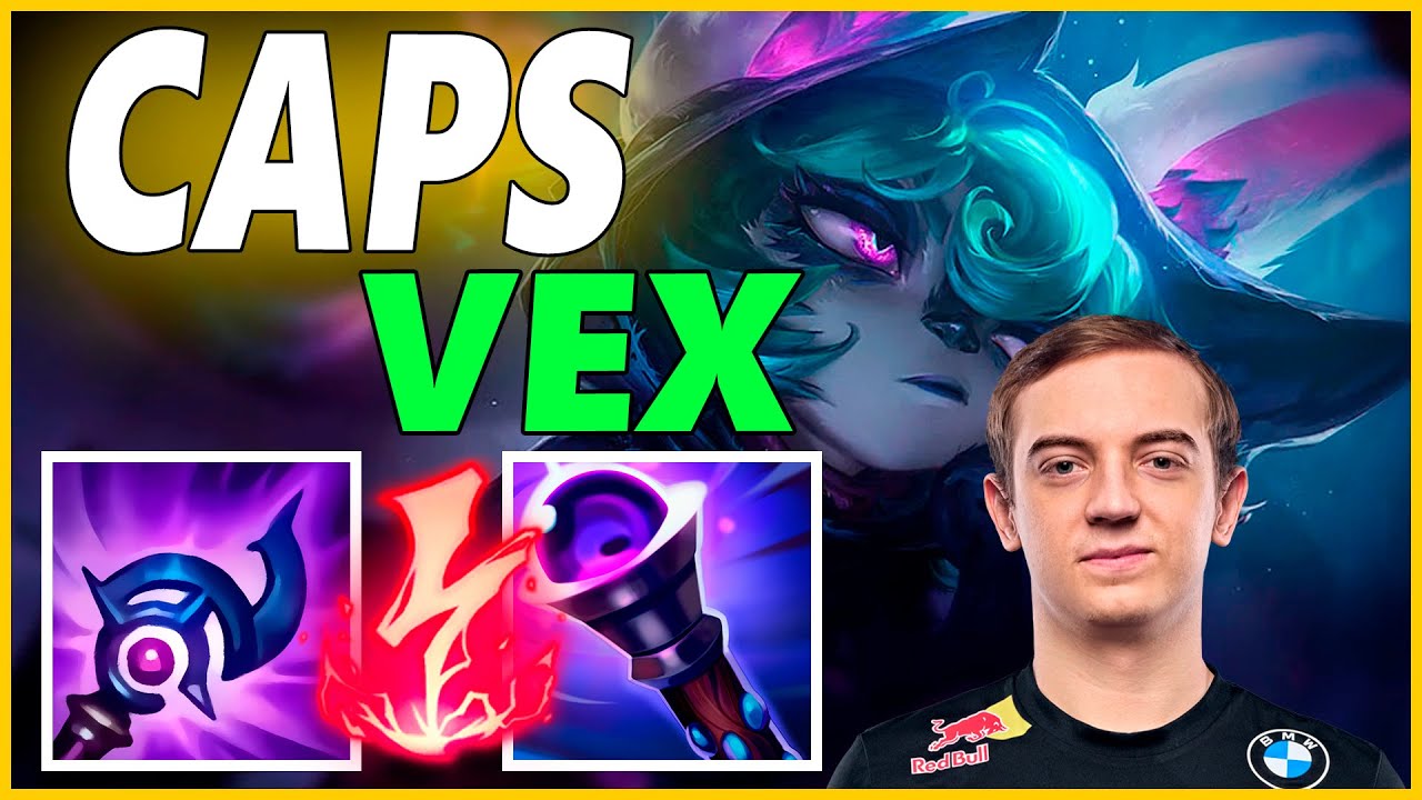 ⚡CAPS VEX MID GAMEPLAY⚡SEASON 12 LEAGUE OF LEGENDS