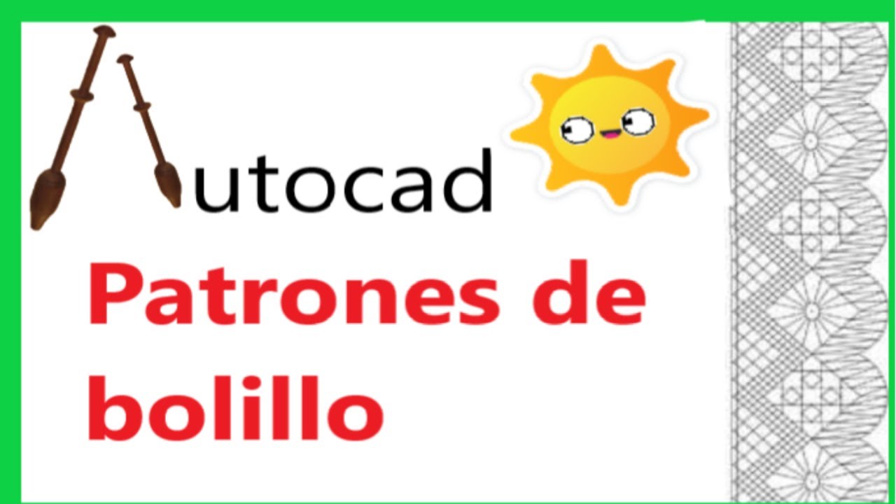 Patrones de bolillo en Autocad