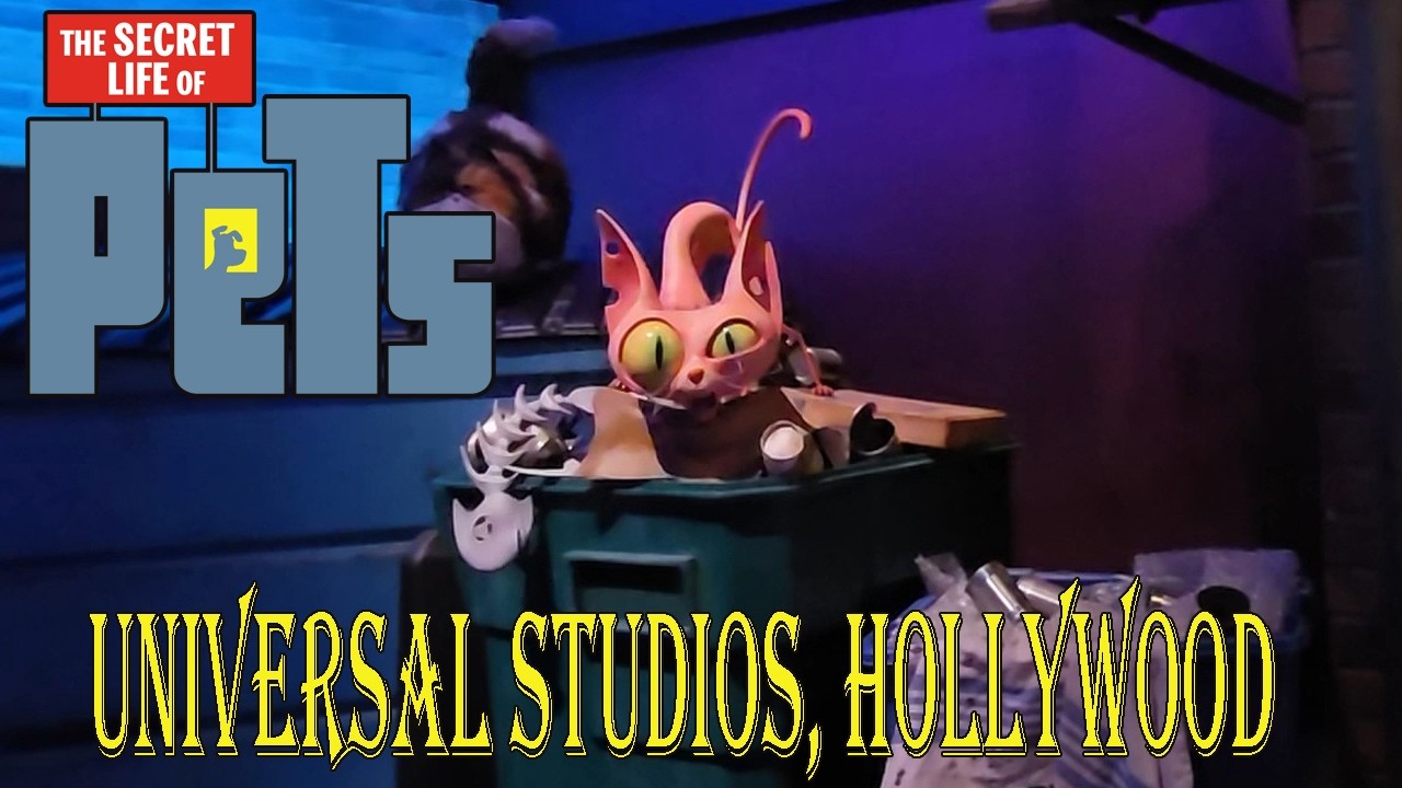 Secret Life of Pet`s POV Universal Studios Hollywood