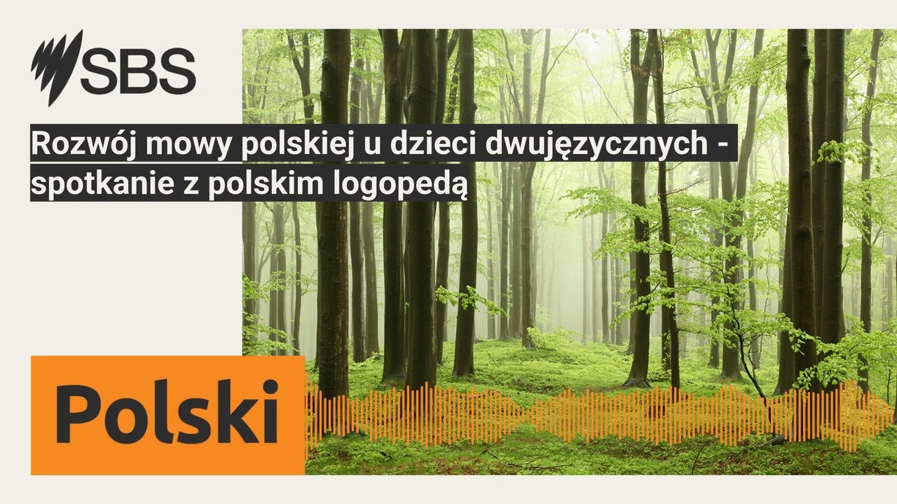 Rozwój mowy polskiej u dzieci dwujęzycznych - spotkanie z polskim logopedą | SBS Polish - SBS po...