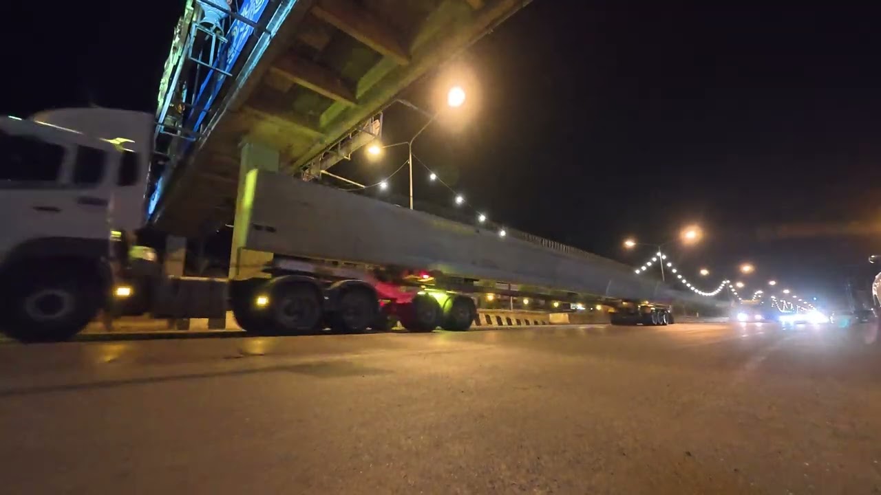 งานขนส่งคานสะพาน รถไฟรางคู่สายเหนือ ตอน2