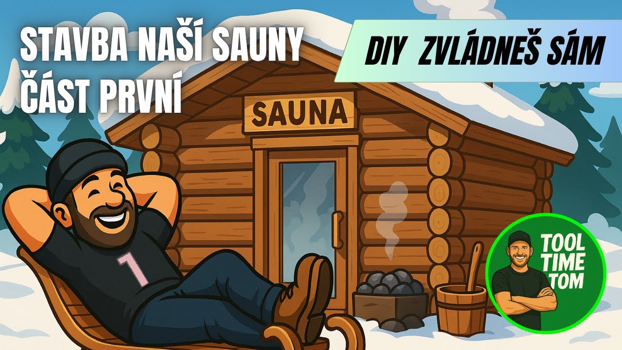 Jak postavit SAUNU? Díl 1: Vyklizení, drahé dveře a stavba prvního rámu (DIY v garáži)