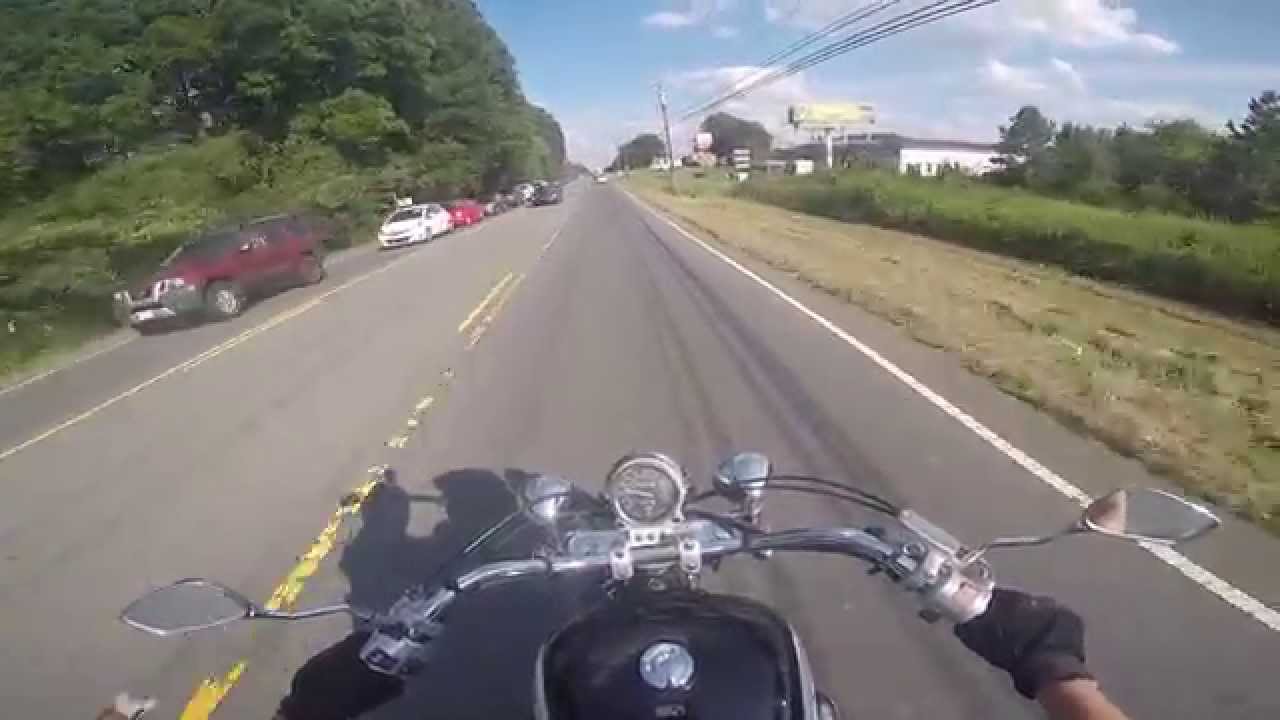 (HD) Riding my 1996  Honda Shadow ACE 1100cc