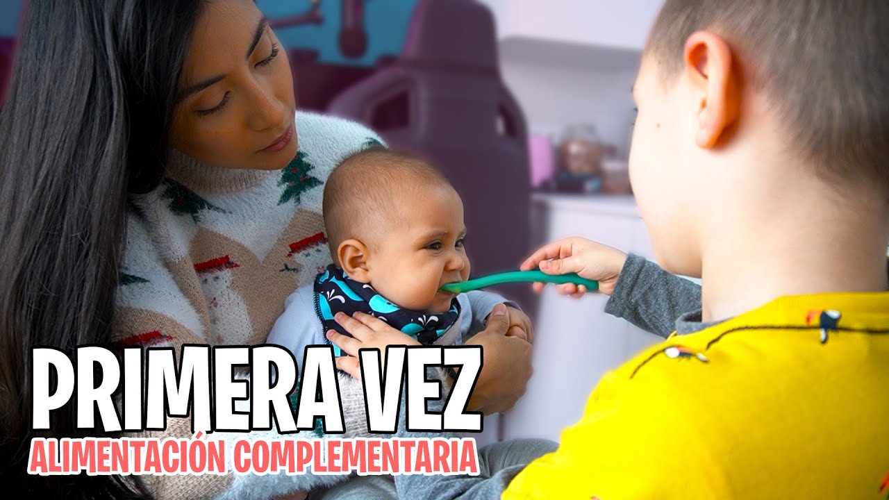 PRIMERA FRUTA DE ANDER 😋 | COMENZAMOS LA ALIMENTACIÓN COMPLEMENTARIA