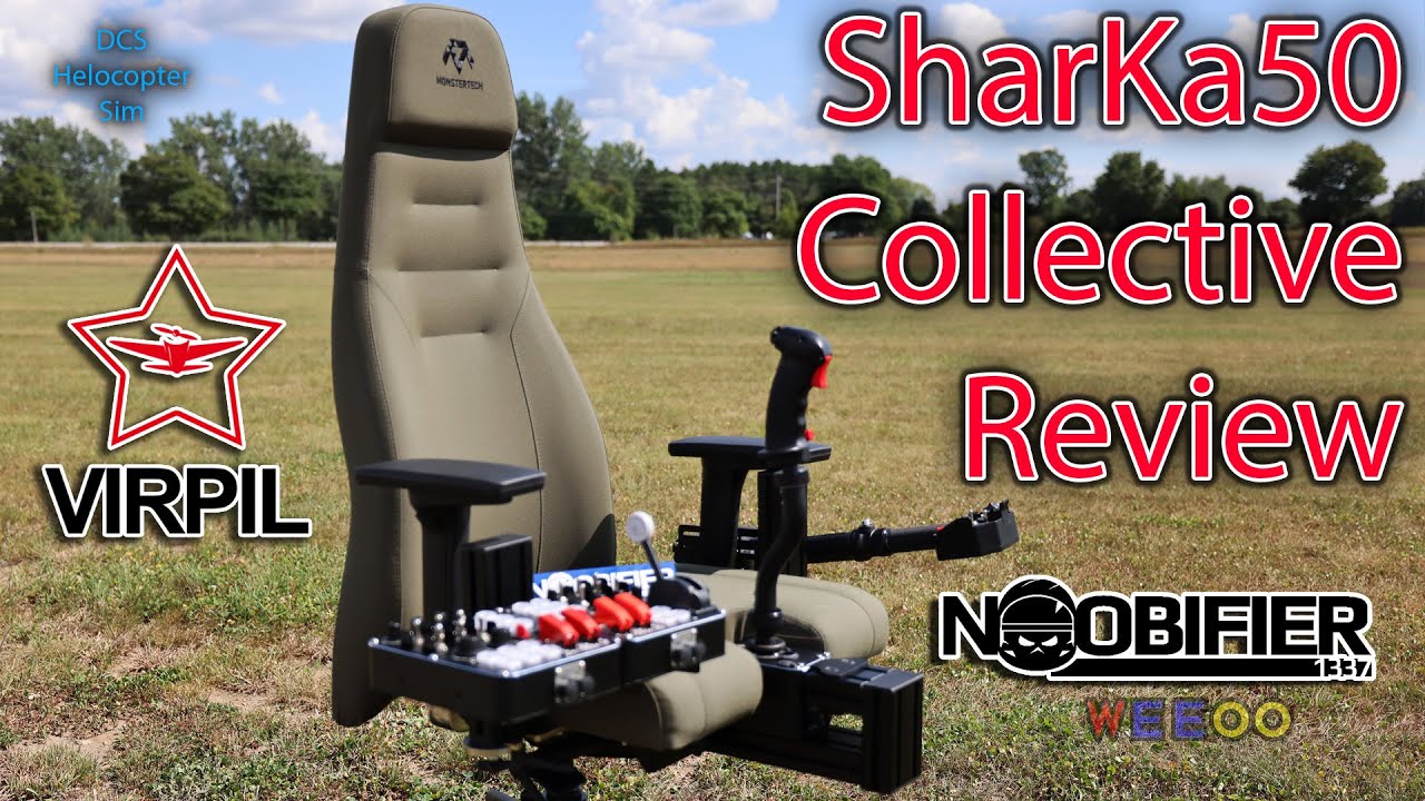 Virpil SharKa50 Collective Review - I can Fly in DCS
