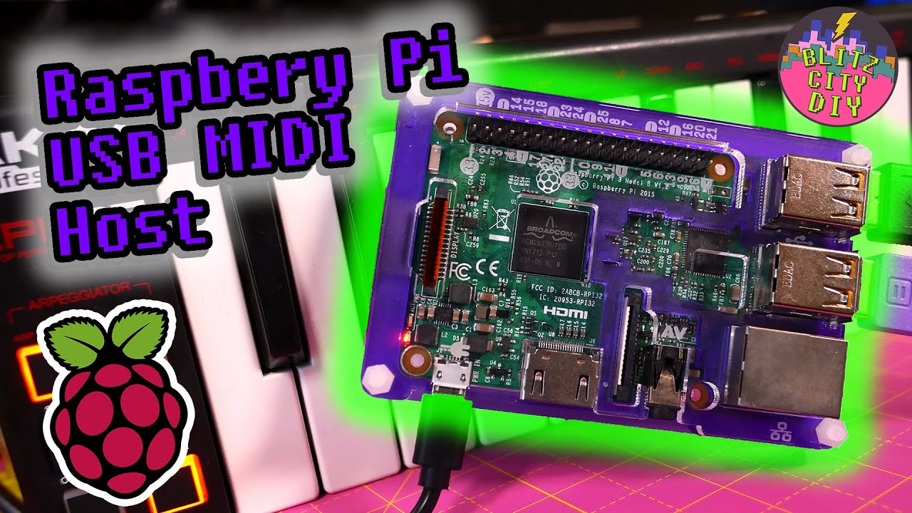 Raspberry Pi as a USB MIDI Host
