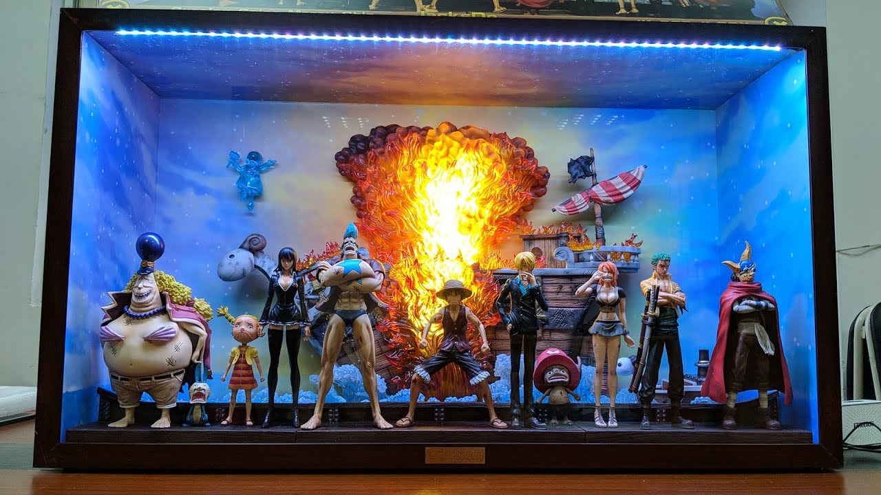 [OPEN BOX]JacksDo Burning Going Merry Ship GK Statue