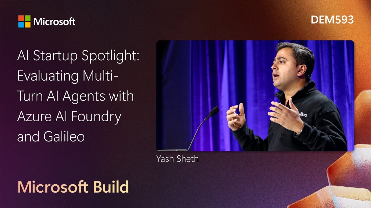 AI Startup Spotlight: Evaluating Multi-Turn AI Agents with Azure AI Foundry and | DEM593