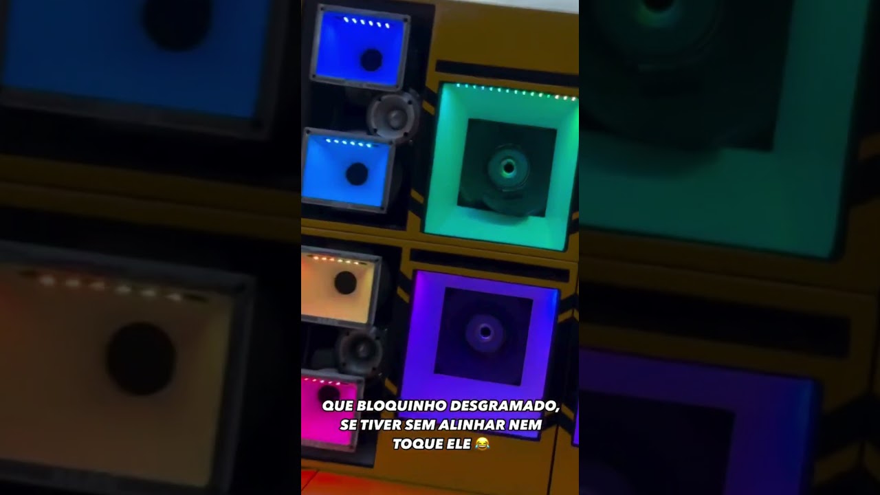 LAPADA DE M&Eacute;DIO NO PARED&Atilde;O DE SOM 4 VIAS!
