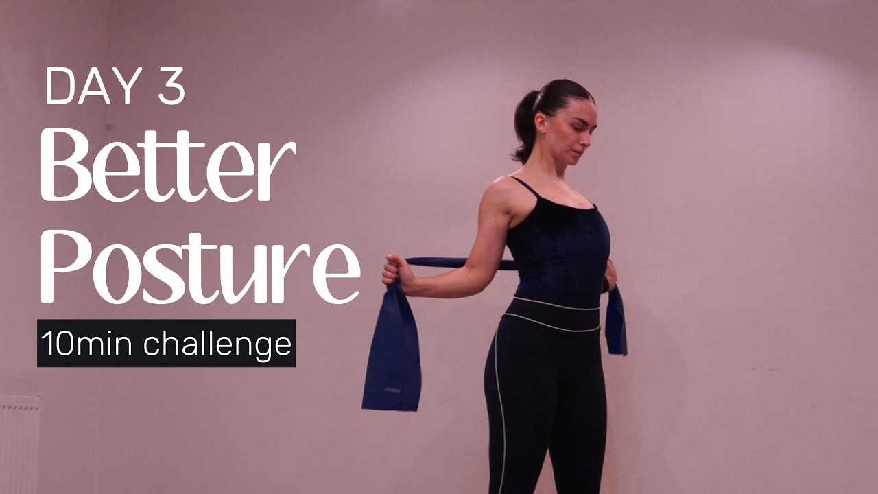 Better Posture Challenge — Day 3 | Arms & Shoulder Stability (10 MIN)