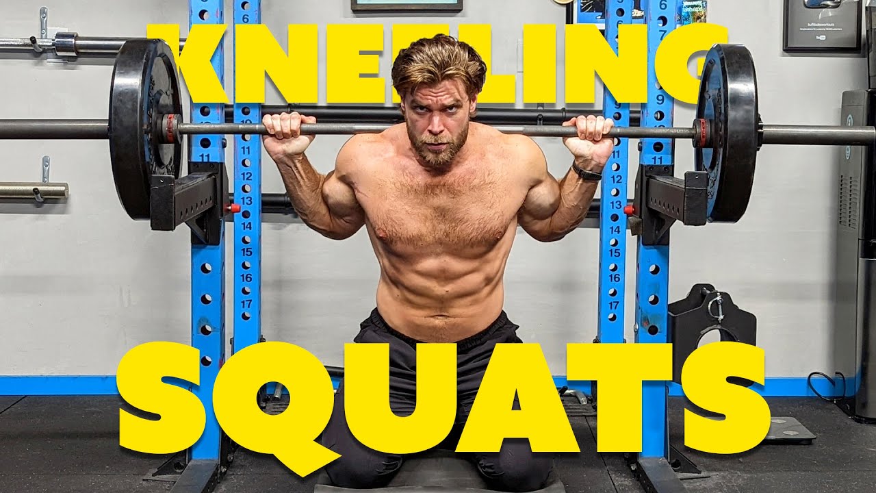 Try This Exercise For HUGE Leg Gains! (Kneeling Squats Tutorial)