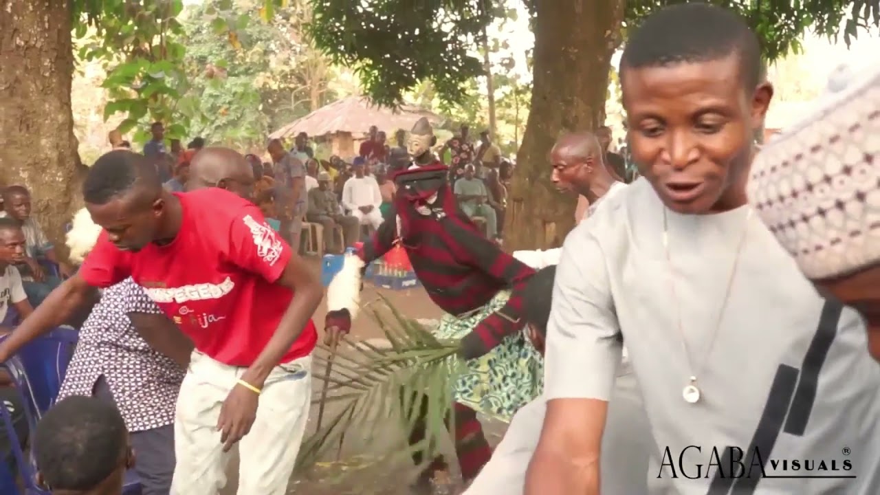 Otukpo traditional masquerade dances.