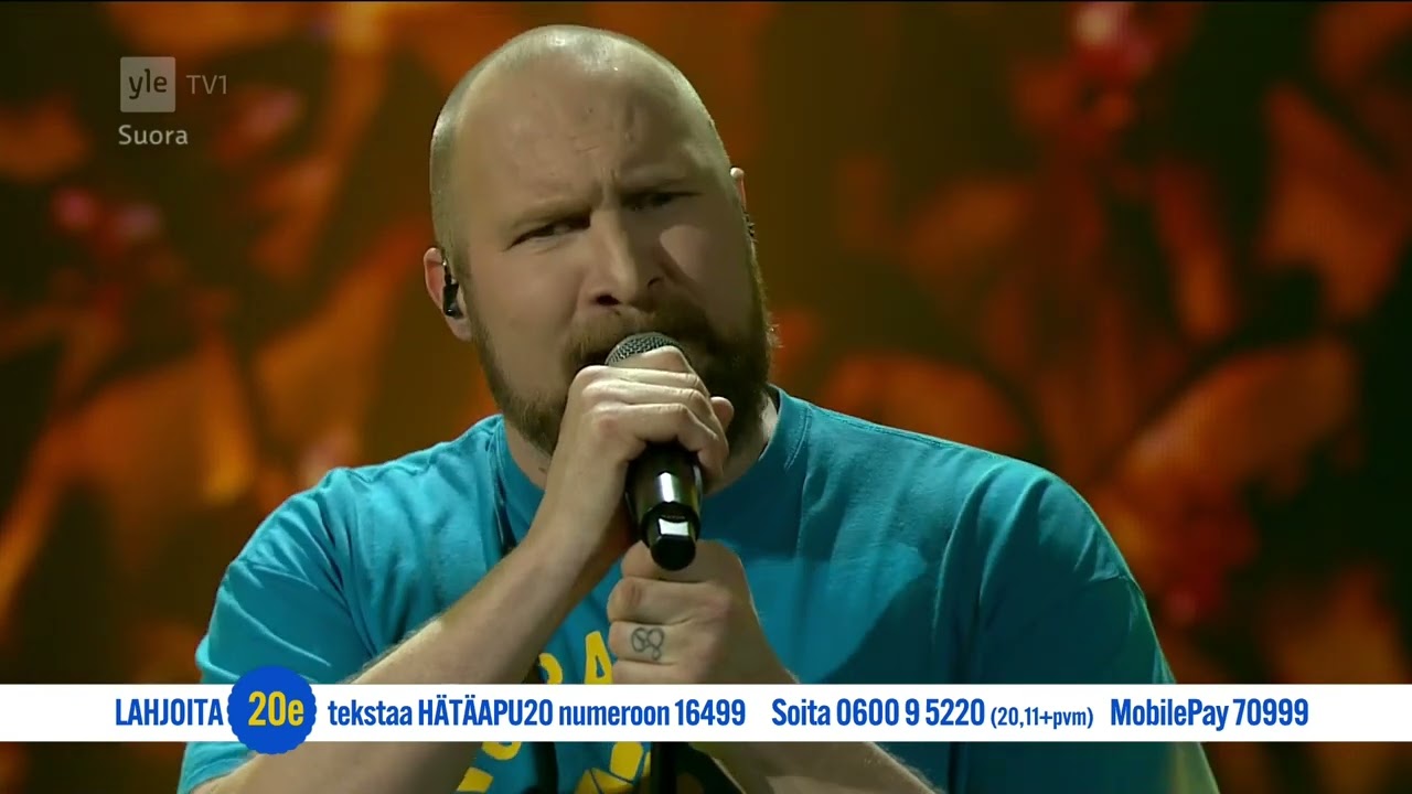 Paleface - Kalpeaakin kalpeempaa (LIVE @ Apua Ukrainaan)