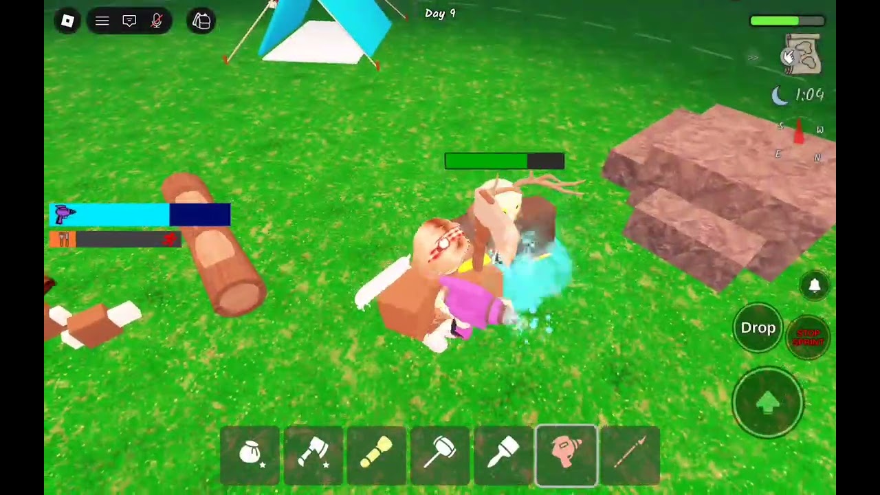 Playing 99 night (roblox) //with voice//