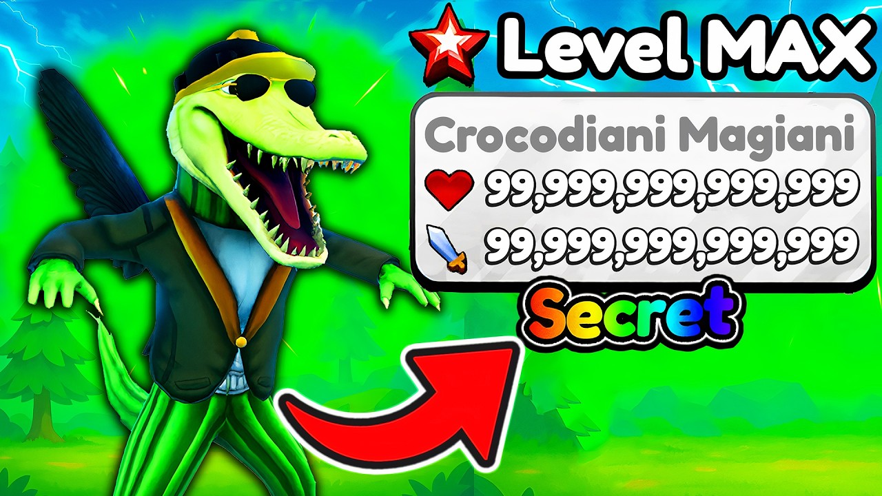 Unlocking NEW FREE Crocodiani Magiani SECRET Brainrot Evolution!