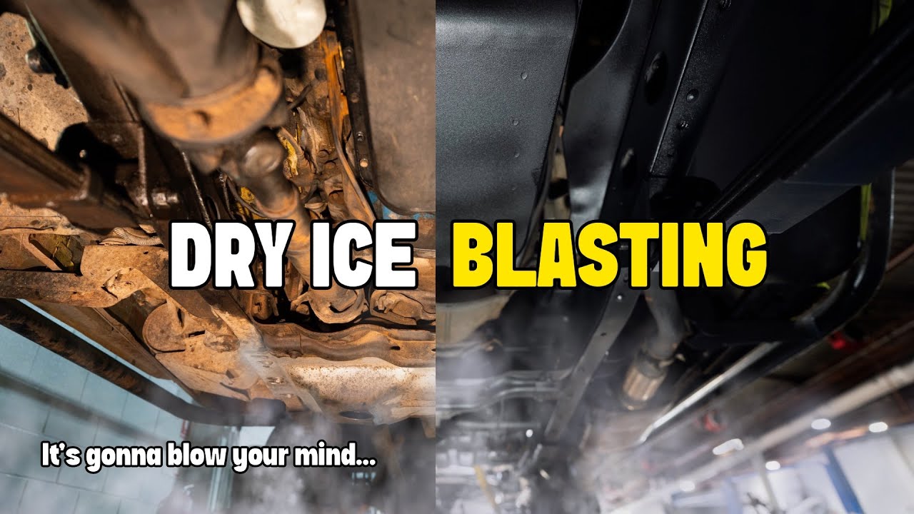 Dry Ice Blasting our 42 years old Landcruiser | The transformation is unbelievable!!