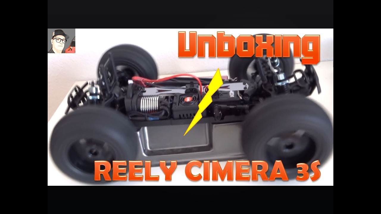 Unboxing - Reely Cimera 4WD Monstertruck - 3S Power + Test tire blowing