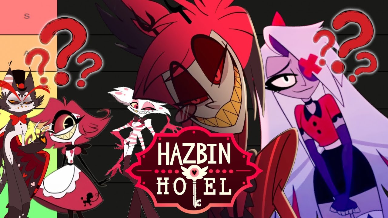 Hazbin Hotel S1 Character Tier List (ADHD FRIENDLY)