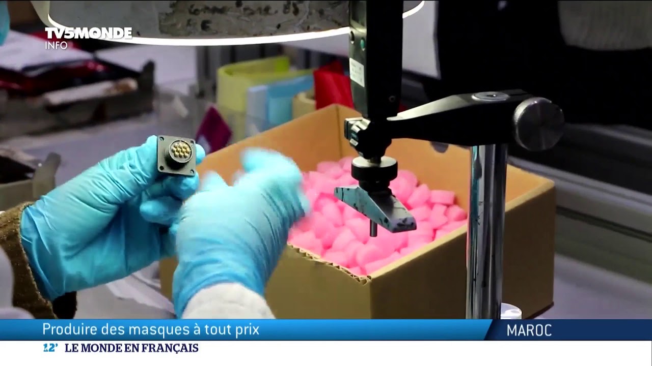 Maroc : produire des masques à tout prix