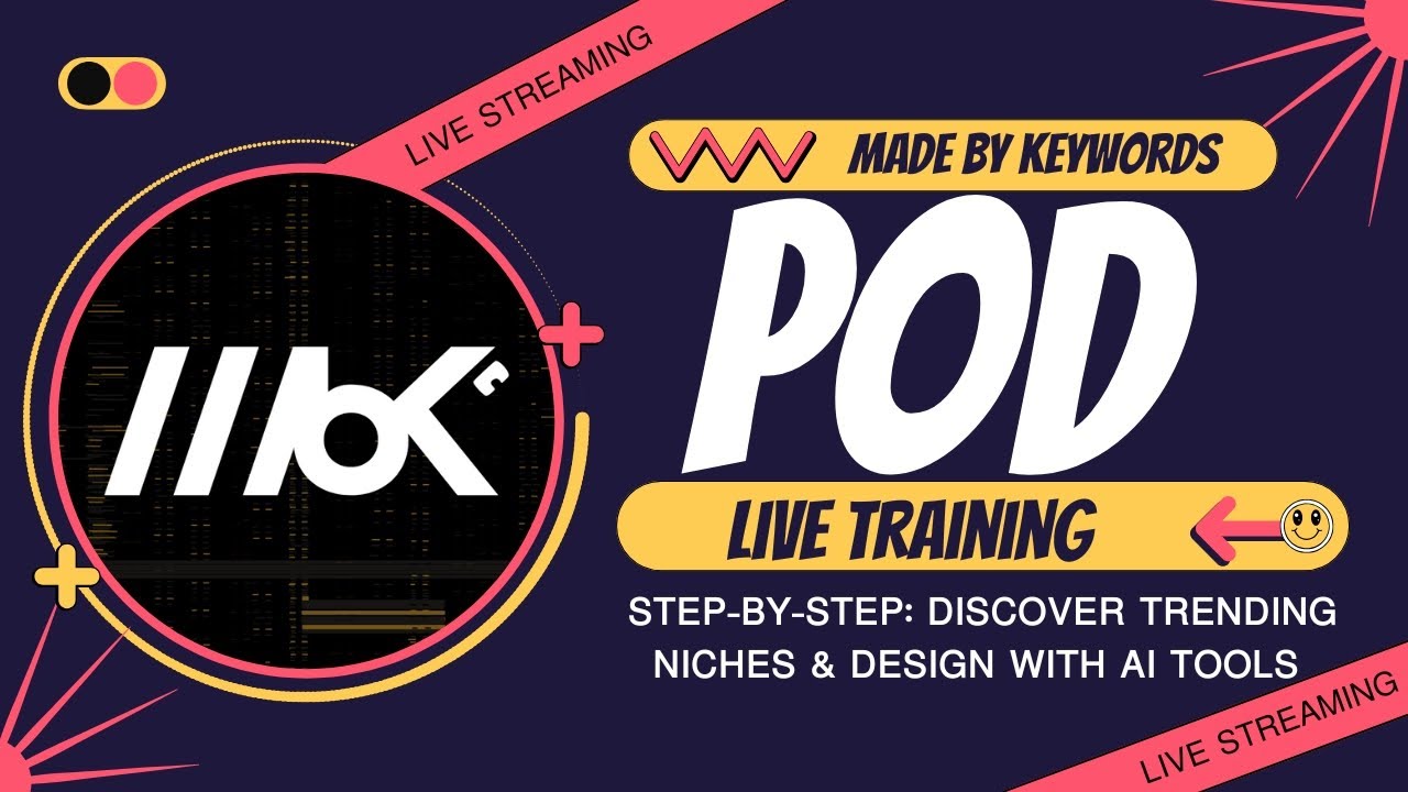 🔥 كيفية إيجاد الترندات الجديدة وإنشاء التصاميم باستخدام أدوات الذكاء الاصطناعي | Live Training #01