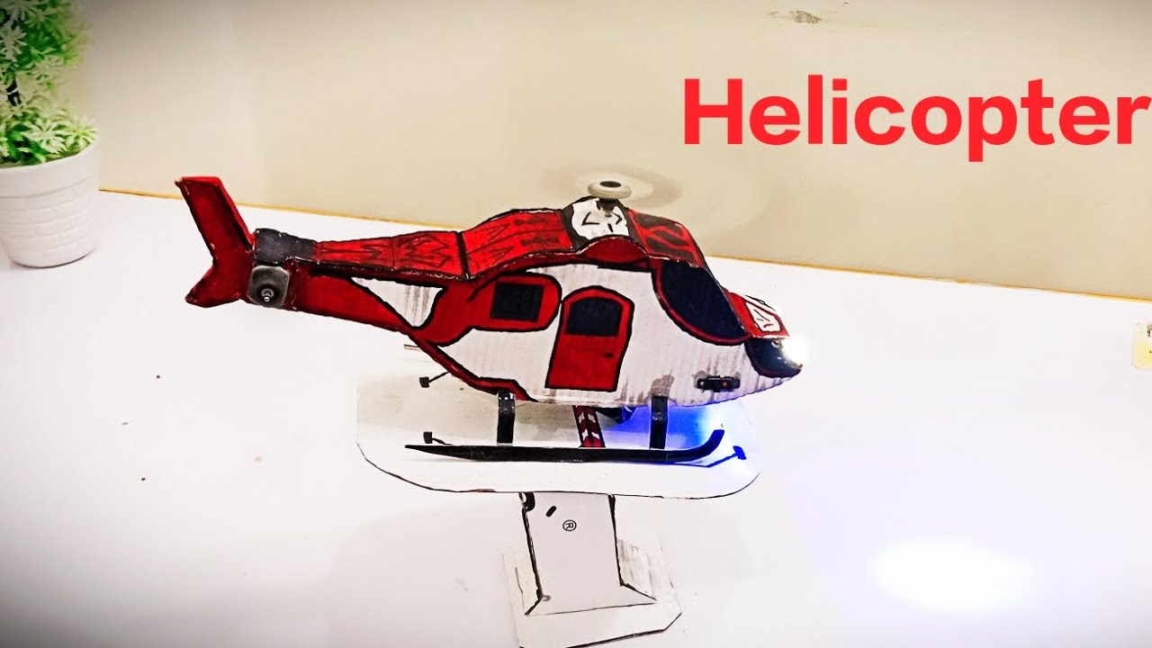 How to make helicopter very easy in at home #diy 