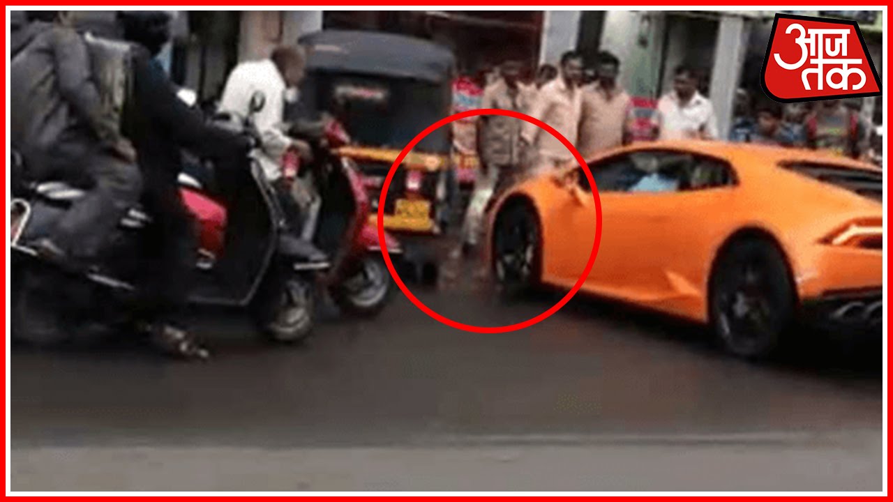 Mumbai: BJP MLA's Wife Rams Lamborghini Into Auto