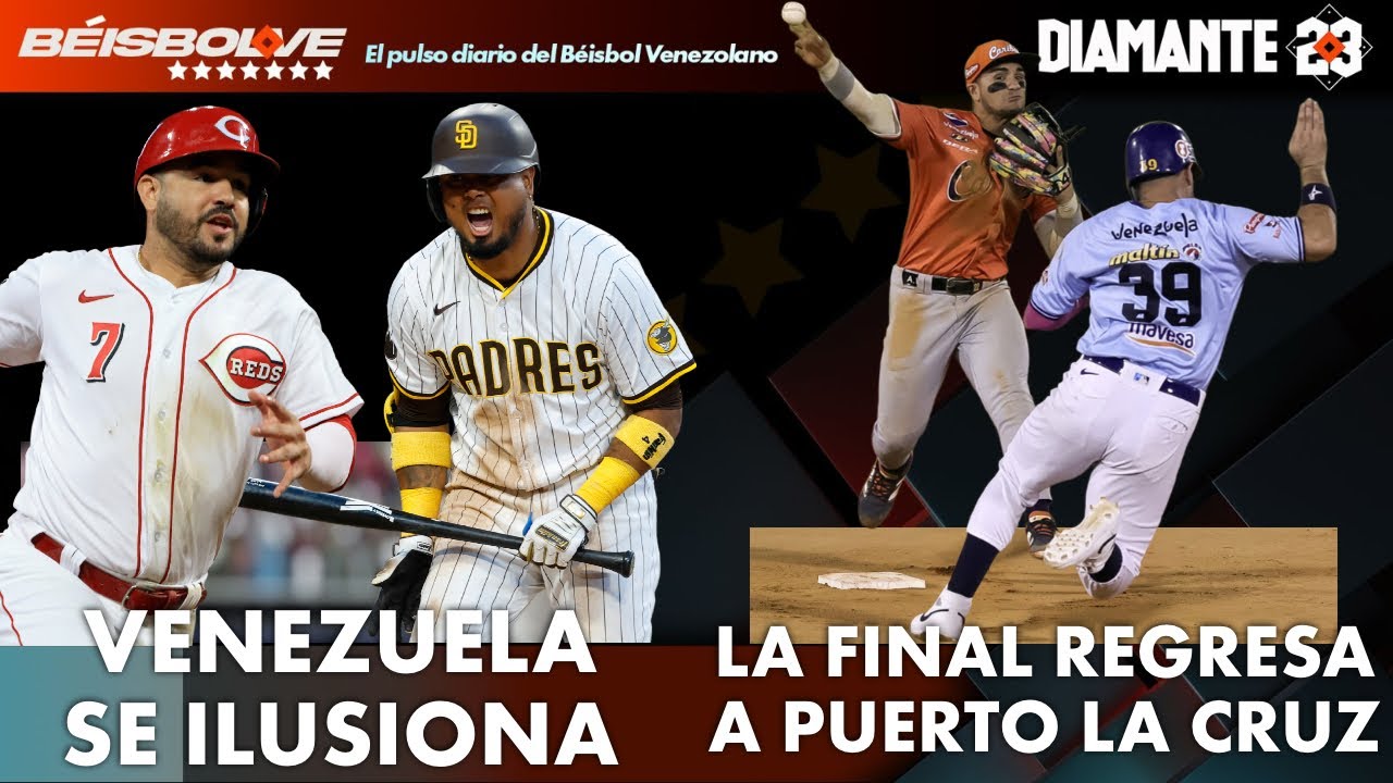 VENEZUELA Luis Arráez y Eugenio Suárez FIRMAN y al Clásico. Caribes extendió la final | DIAMANTE 23